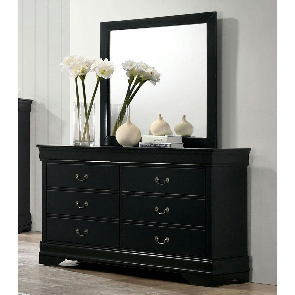 Homes: Inside + Out Sliver 6-Drawer Dresser and Mirror Set: $1,949.99 Homes: Inside + Out Sliver 6-Drawer Dresser and Mirror Set: $1,949.99