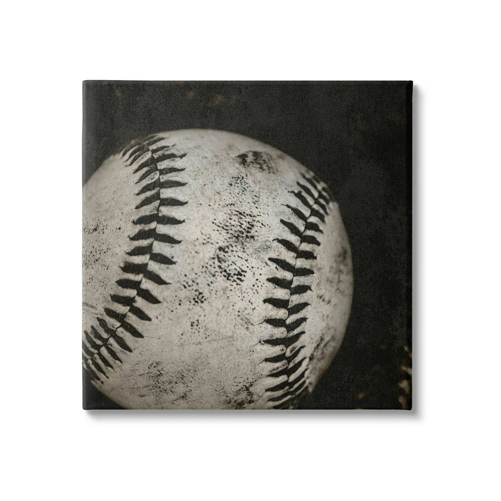 Stupell Industries 12"x12" Baseball Photography Wall Art: $26.39