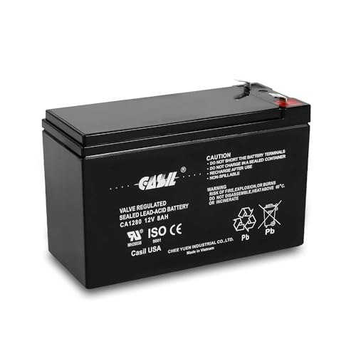 Casil 12V 8Ah AGM Battery: $19.76