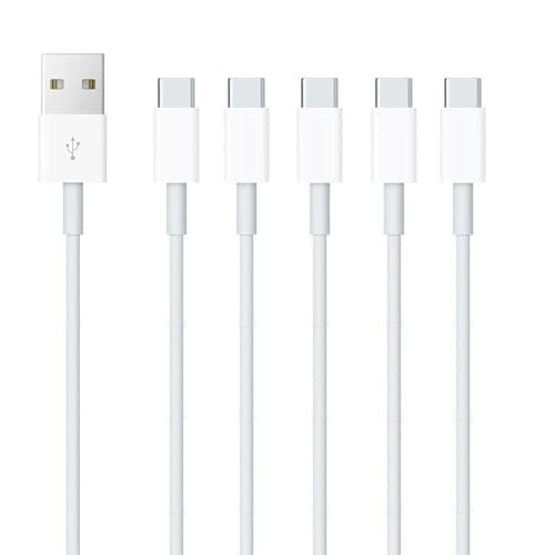 USB-A to USB-C Charging Cable 3.3-Foot 5-Pack: $11.99
