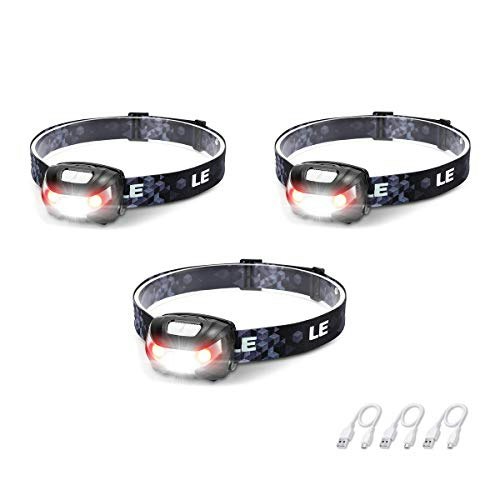 Lepro Rechargeable LED Headlamp 3-Pack: $23.45 Lepro Rechargeable LED Headlamp 3-Pack: $23.45