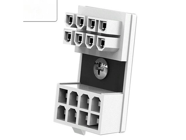 ATX GPU PCIe 180-Degree Angled Power Adapter 2-Pack: $21.69