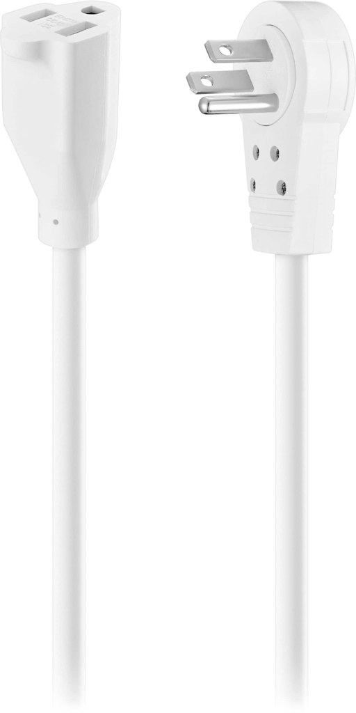 Insignia 8-Foot 16 AWG Indoor Extension Power Cord with Rotating Plug: $9.99 Insignia 8-Foot 16 AWG Indoor Extension Power Cord with Rotating Plug: $9.99