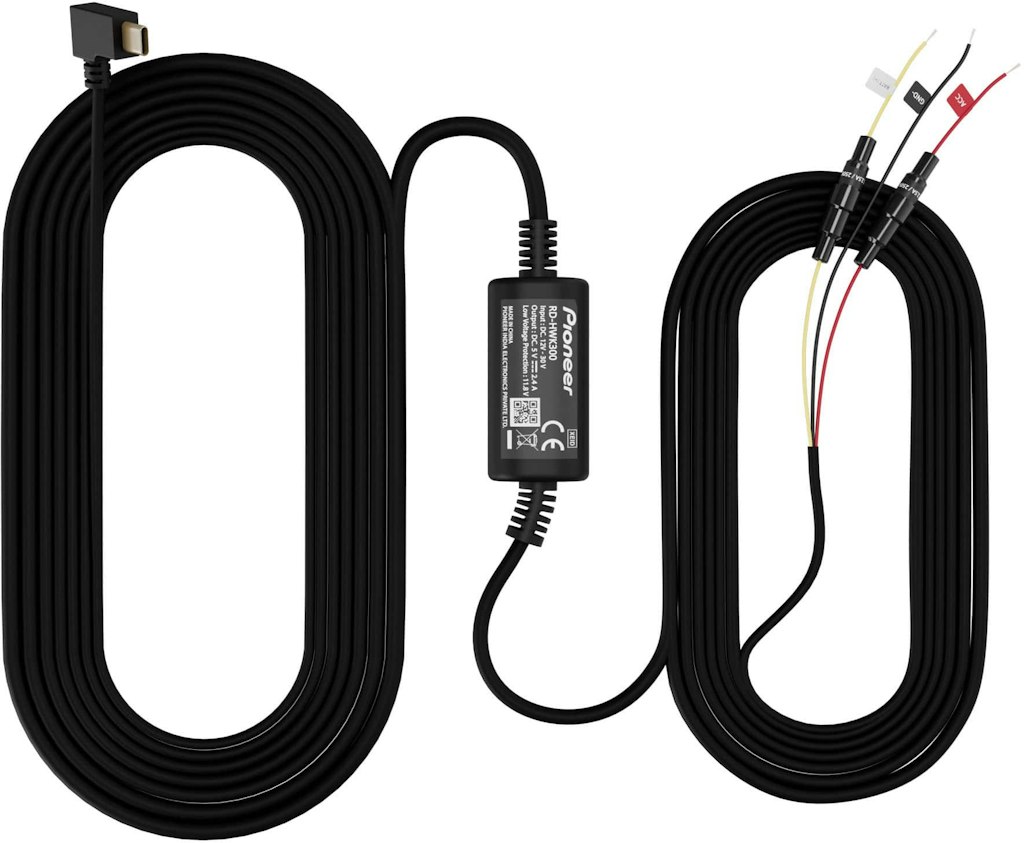Pioneer 11ft 2in Hardwire Dash Cam Power Cable: $19.99