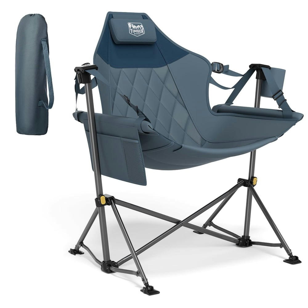Timber Ridge Folding Hammock Camping Chair: $65.82 Timber Ridge Folding Hammock Camping Chair: $65.82
