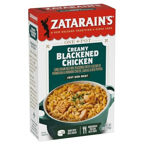 Zatarain's Creamy Blackened Chicken Rice 8-oz. 8-Pack: $19.38 Zatarain's Creamy Blackened Chicken Rice 8-oz. 8-Pack: $19.38