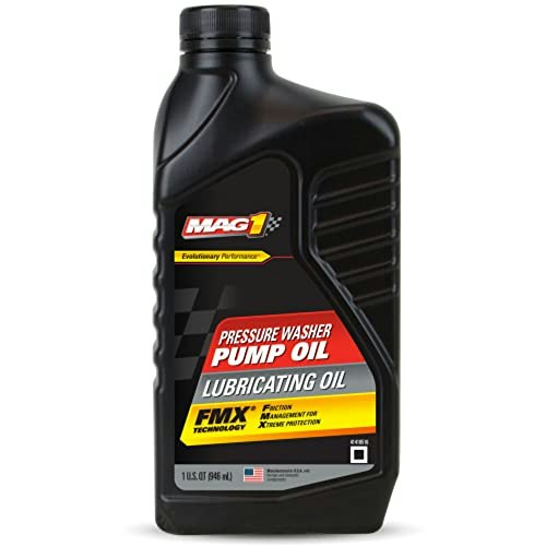 Mag 1 Pressure Washer Pump Oil 1-Quart: $14.67 Mag 1 Pressure Washer Pump Oil 1-Quart: $14.67