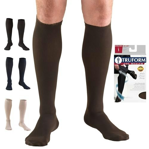 Truform 30-40 mmHg Knee-High Compression Dress Socks: $20.99 Truform 30-40 mmHg Knee-High Compression Dress Socks: $20.99