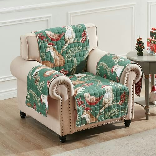 Greenland Home Willow Reversible Arm Chair Slipcover: $25.51
