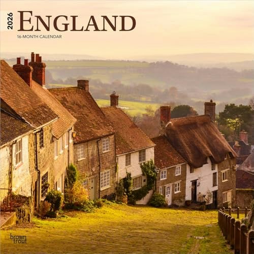 BrownTrout 2026 England Scenic Wall Calendar: $17.27 BrownTrout 2026 England Scenic Wall Calendar: $17.27