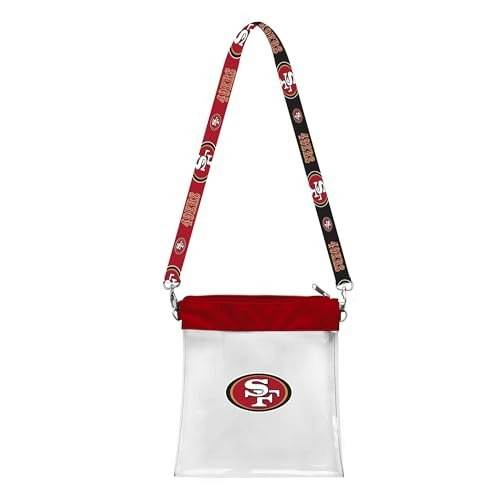 Littlearth San Francisco 49ers NFL Clear Strap Bag: $22.49 Littlearth San Francisco 49ers NFL Clear Strap Bag: $22.49