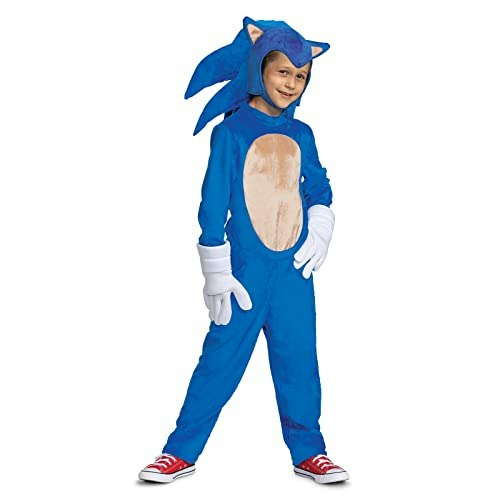 Disguise Sonic the Hedgehog Kids Deluxe Costume Large (10-12): $39.99 Disguise Sonic the Hedgehog Kids Deluxe Costume Large (10-12): $39.99