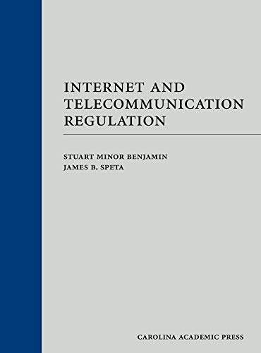 Internet and Telecommunication Regulation: $30 Internet and Telecommunication Regulation: $30