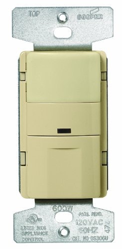 Eaton Commercial Passive Infrared Wall Occupancy Sensor: $35.40