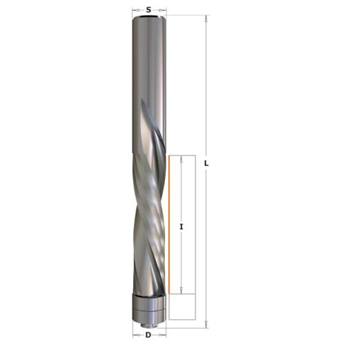 CMT 1/4-Inch Solid Carbide Upcut Spiral Flush Trim Bit: $15.37