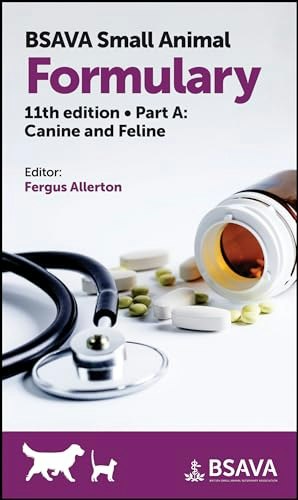 BSAVA Small Animal Formulary Canine and Feline: $62.64