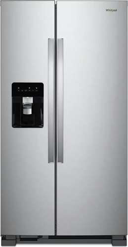Whirlpool 24.6 Cu. Ft. Side-by-Side Refrigerator w/ Ice Maker for $1,149 w/ free install, parts & haul-away + free delivery