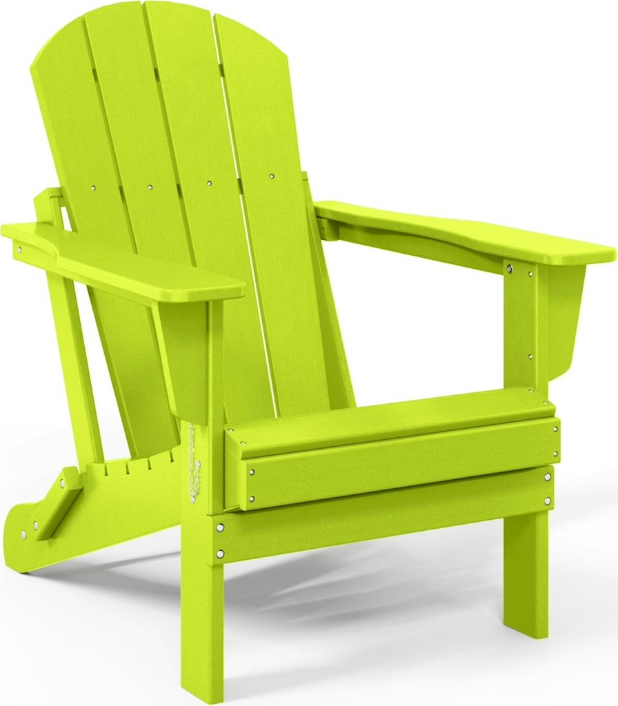 WestinTrends Malibu Folding Adirondack Deck Chair: $50