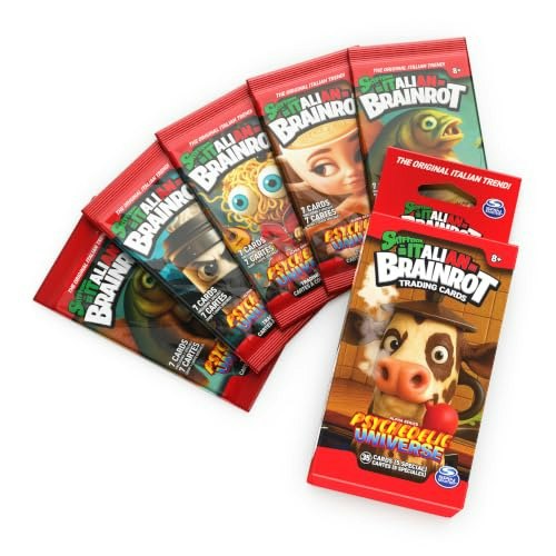 Italian Brainrot Trading Card Game 5-Pack Box: $12.10