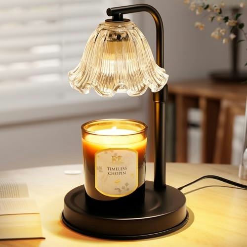 Comiling Adjustable Height Candle Warmer Lamp with Timer: $13.31