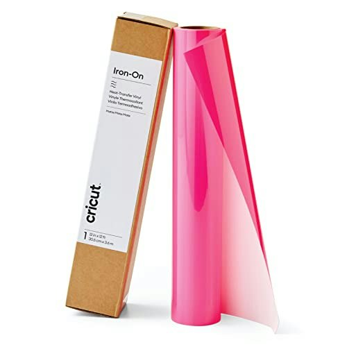 Cricut 12-foot Neon Pink Iron-On Vinyl: $15.41