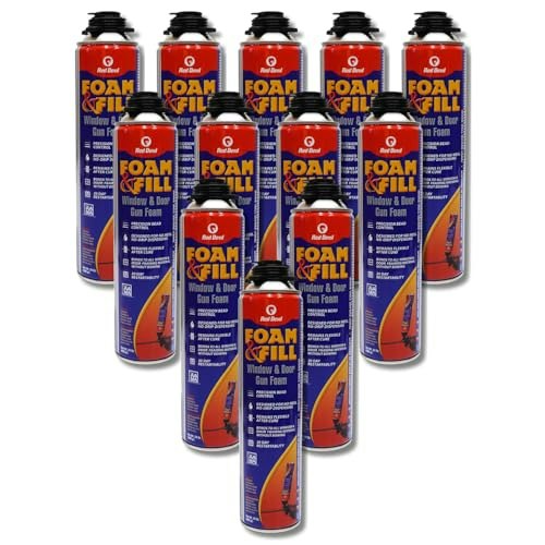 Red Devil Foam & Fill Window & Door Gun Foam 24-oz. 12-Pack: $103.15 Red Devil Foam & Fill Window & Door Gun Foam 24-oz. 12-Pack: $103.15
