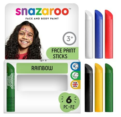Snazaroo Face Painting Sticks 6-Pack: $7.40 Snazaroo Face Painting Sticks 6-Pack: $7.40