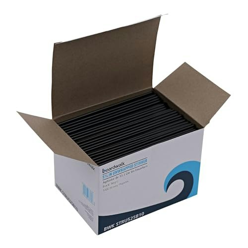 Boardwalk 5 1/4\" Unwrapped Stir-Straws 10,000-Count: $23.42 Boardwalk 5 1/4\" Unwrapped Stir-Straws 10,000-Count: $23.42