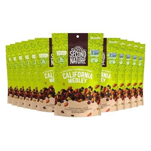 Second Nature California Medley Trail Mix 12-Pack: $32.84 Second Nature California Medley Trail Mix 12-Pack: $32.84