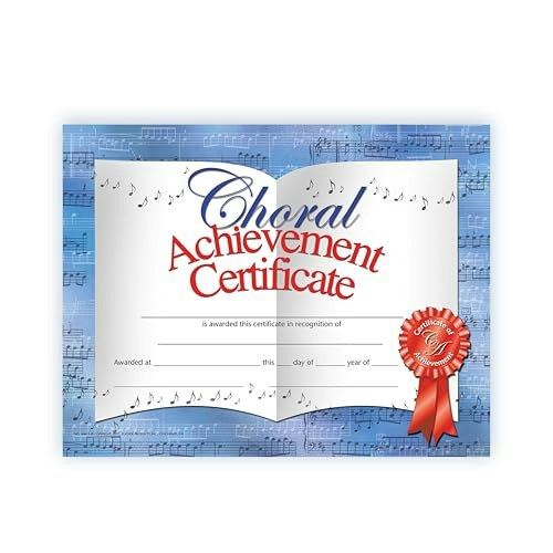 Hayes Choral Achievement Certificates 30-Pack: $5.87 Hayes Choral Achievement Certificates 30-Pack: $5.87