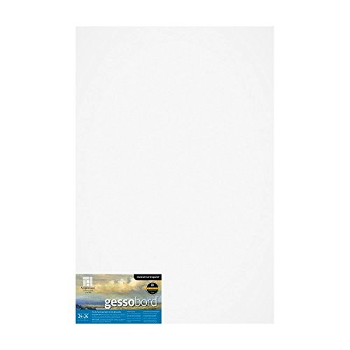 Ampersand 24x36-inch 3/4-inch Cradled Gessobord Painting Panel: $96.47 Ampersand 24x36-inch 3/4-inch Cradled Gessobord Painting Panel: $96.47