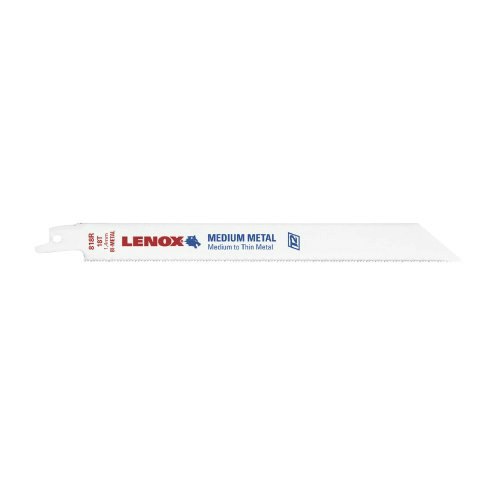 Lenox 8-inch 10/14 TPI Bi-Metal Reciprocating Saw Blade 25-Pack: $58.97