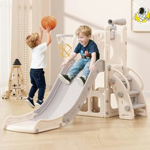 Babytronic 6-in-1 Toddler Slide and Climber Playset: $89.99