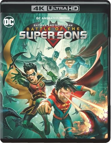 Batman and Superman: Battle of the Super Sons 4K Ultra HD and Blu-ray: $12.99 Batman and Superman: Battle of the Super Sons 4K Ultra HD and Blu-ray: $12.99