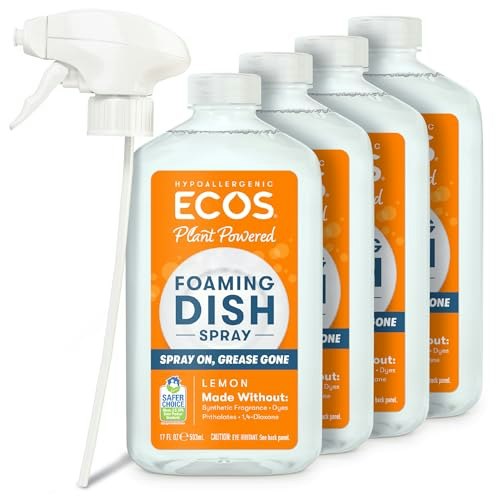 Ecos Foaming Dish Soap 17-oz. 4-Pack: $20.81
