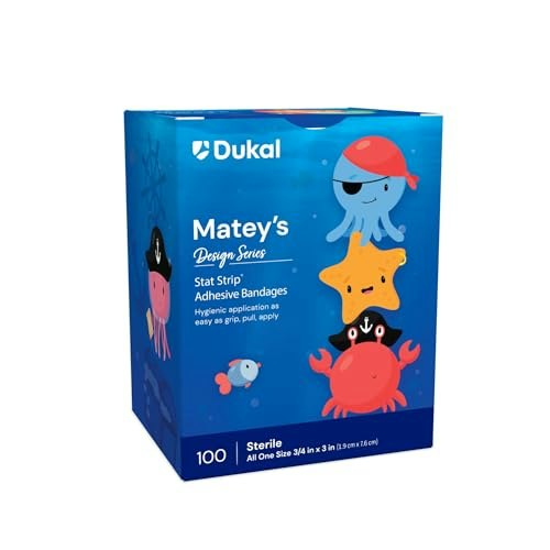 Dukal Matey’s Adhesive Bandages 100-Pack: $8.09