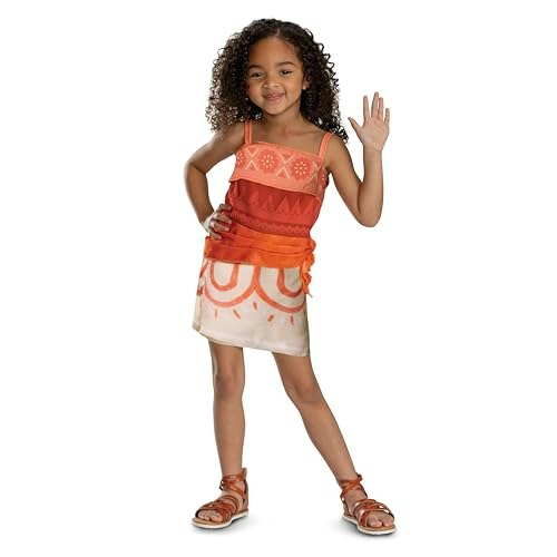 Simea Toddler Disney Moana Costume: $29.74