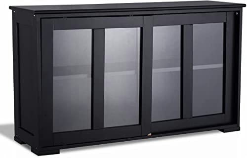Stackable Storage Cabinet with Sliding Glass Doors: $105.96 Stackable Storage Cabinet with Sliding Glass Doors: $105.96