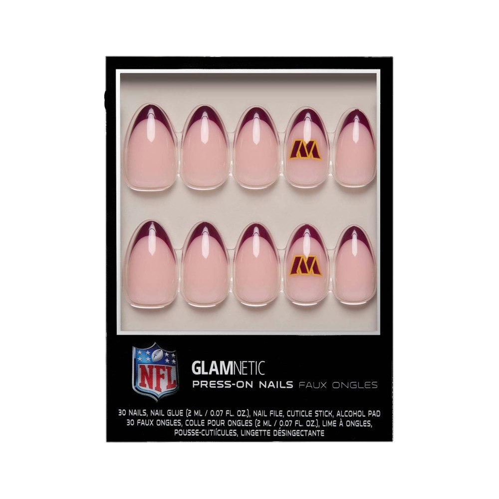 Washington Commanders Press-On Nails: $22 Washington Commanders Press-On Nails: $22