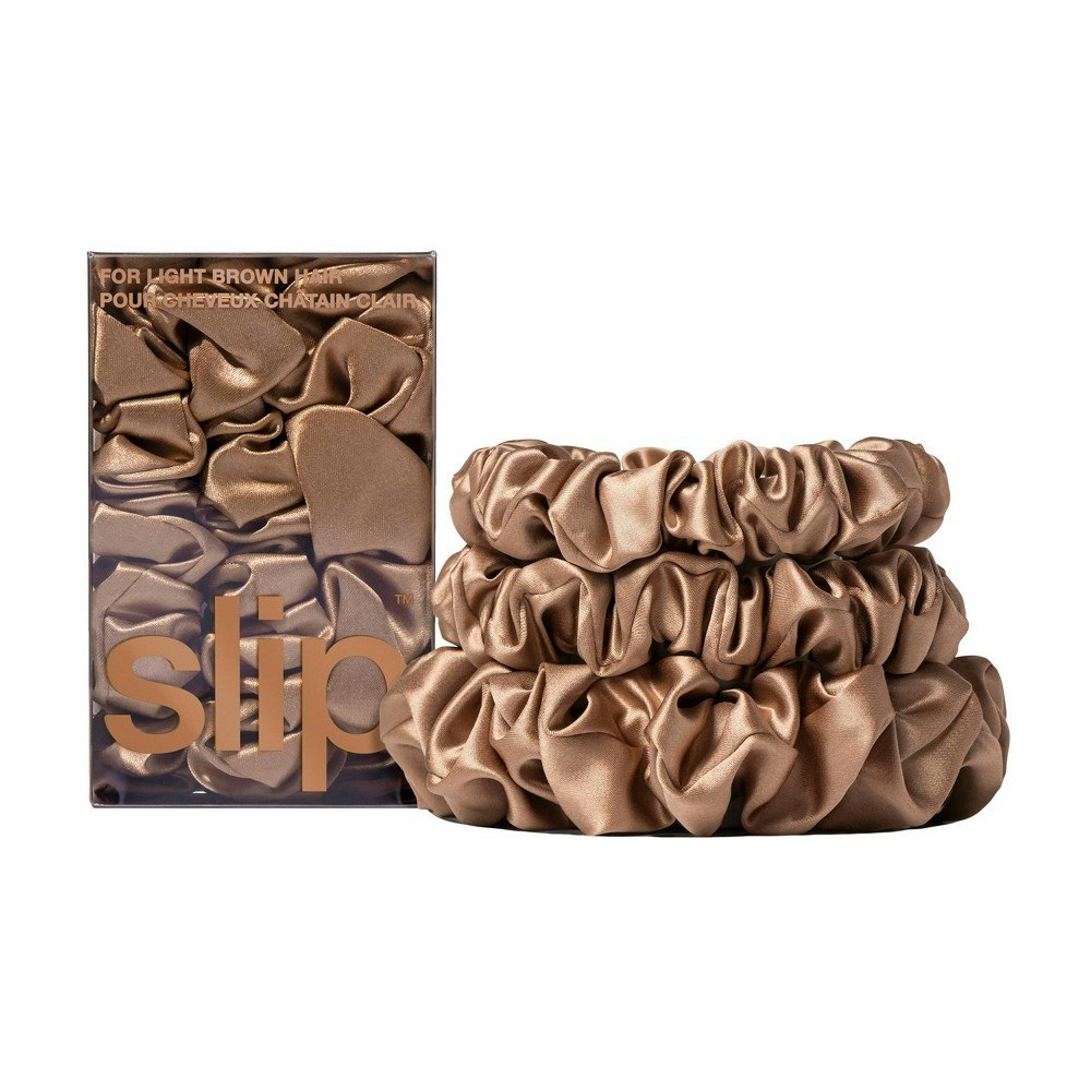 Slip Pure Silk Assorted Scrunchies 3-Pack: $47 Slip Pure Silk Assorted Scrunchies 3-Pack: $47