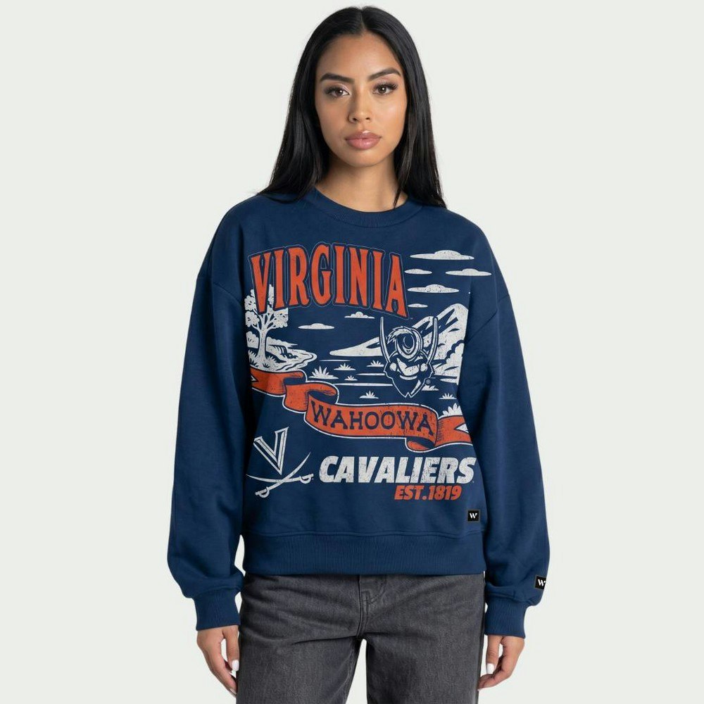 Virginia Cavaliers Women's Baggy Crewneck Sweatshirt XL: $54.99 Virginia Cavaliers Women's Baggy Crewneck Sweatshirt XL: $54.99