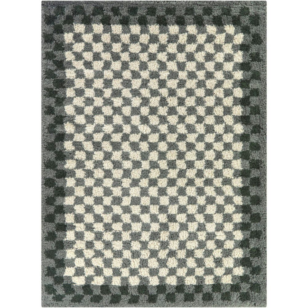 Balta 7'10" x 10' Checkered Border Kids' Rug: $266.99