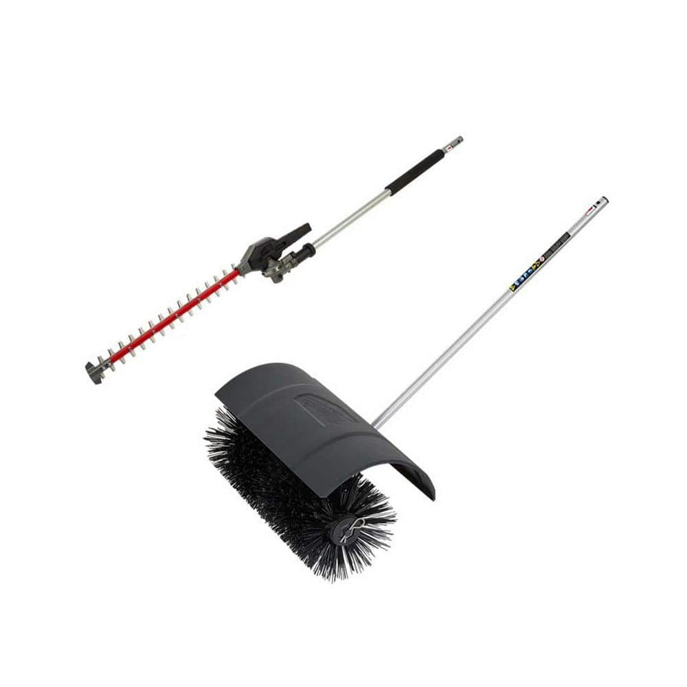Milwaukee M18 Fuel Quik-Lok Articulating Hedge Trimmer and Bristle Brush Attachment 2-Pack: $489 Milwaukee M18 Fuel Quik-Lok Articulating Hedge Trimmer and Bristle Brush Attachment 2-Pack: $489