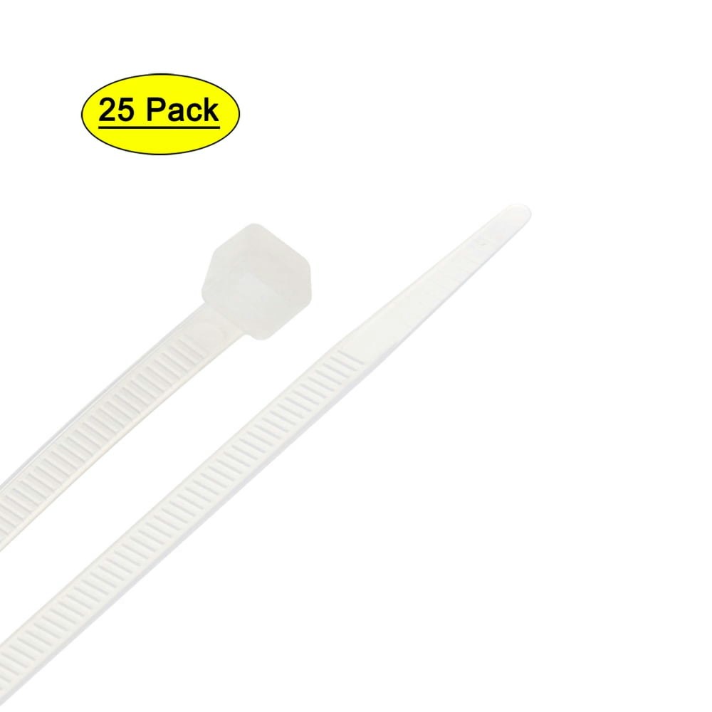 Uxcell 16-Inch Nylon Cable Ties 25-Pack: $14.56