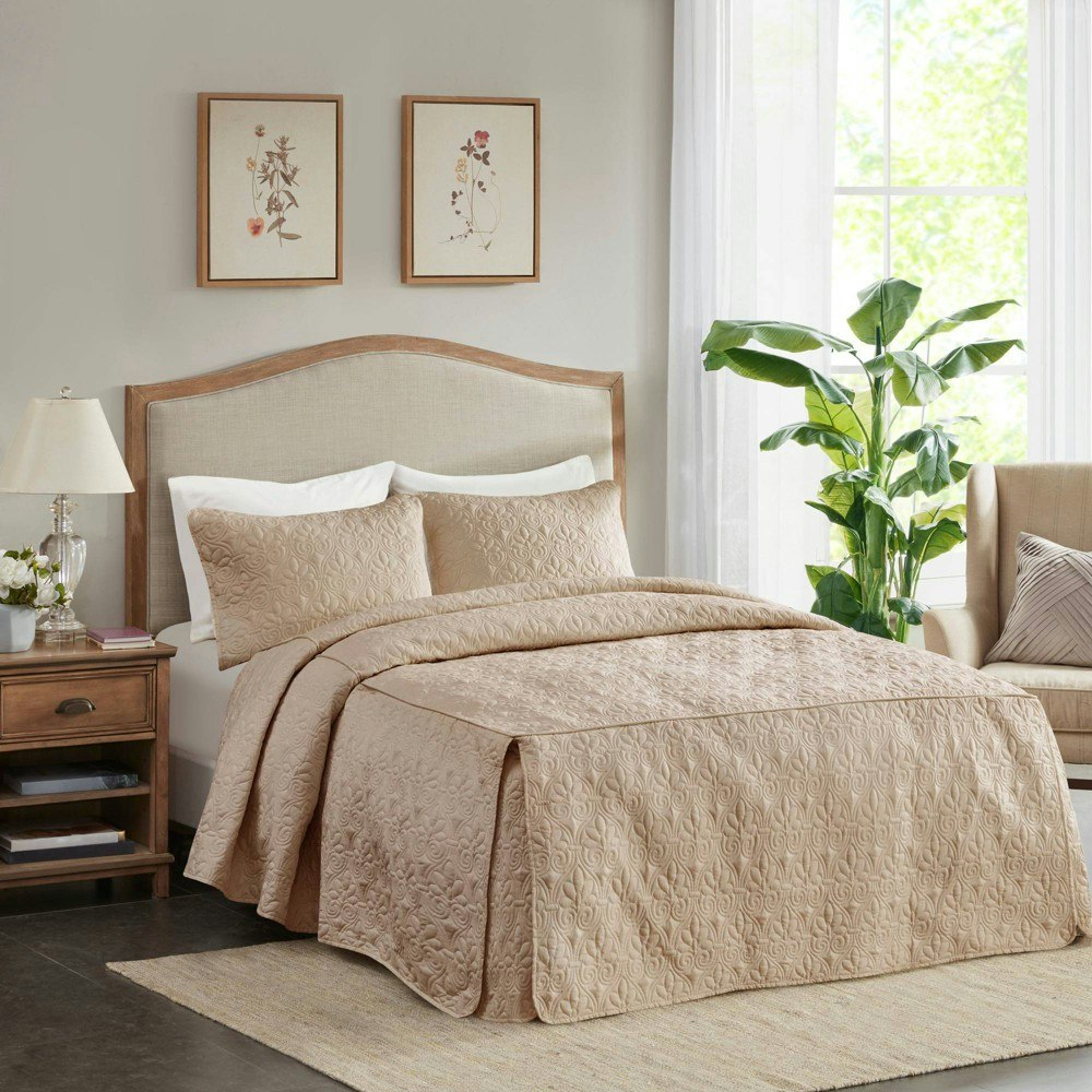 Madison Park Vancouver Queen 3-Piece Quilted Bedspread Set: $92.99 Madison Park Vancouver Queen 3-Piece Quilted Bedspread Set: $92.99