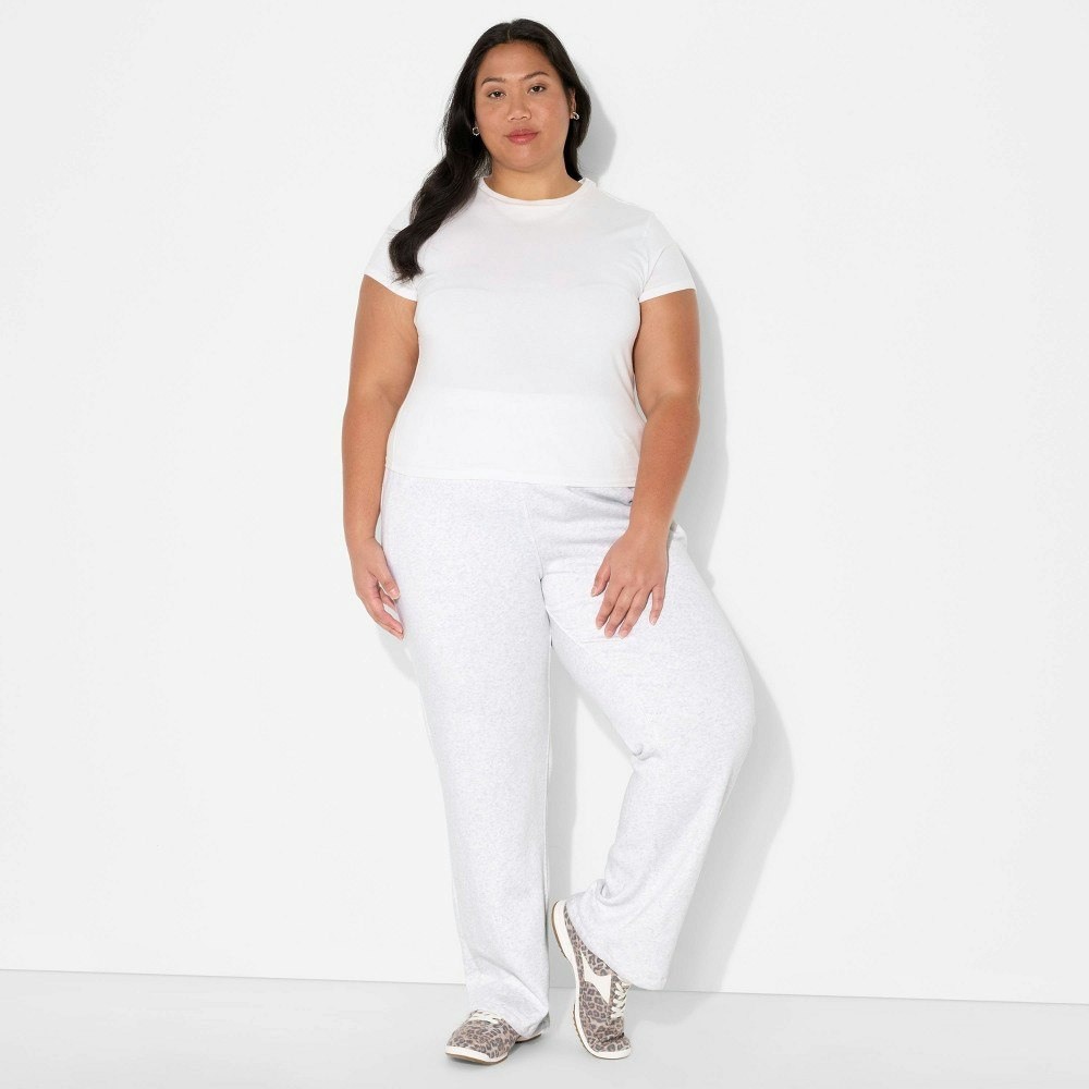 Wild Fable Women's Mid-Rise Slim Straight Sweatpants: $14 Wild Fable Women's Mid-Rise Slim Straight Sweatpants: $14