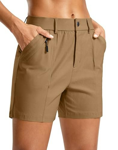 Santiny Women's Hiking and Golf Shorts: $25.49 Santiny Women's Hiking and Golf Shorts: $25.49