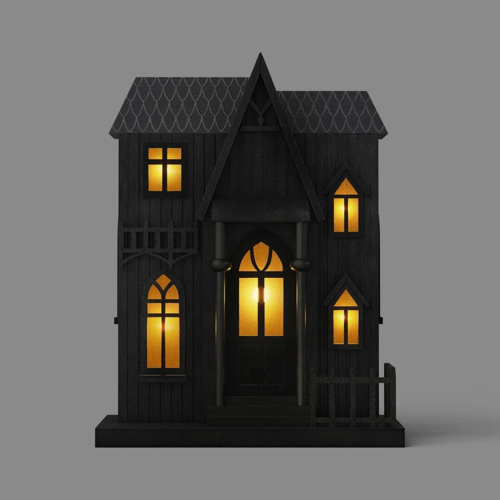 Threshold Small Wooden Halloween Haunted House: $20 Threshold Small Wooden Halloween Haunted House: $20