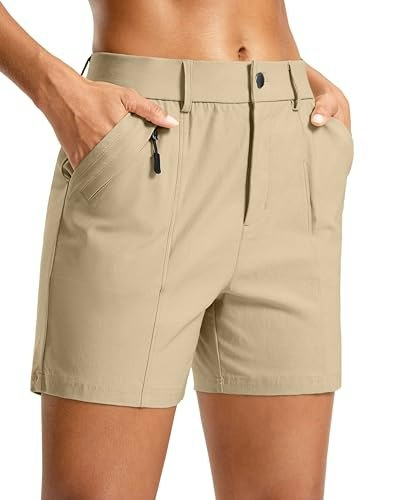 Santiny Women's Hiking Golf Shorts: $25.49 Santiny Women's Hiking Golf Shorts: $25.49