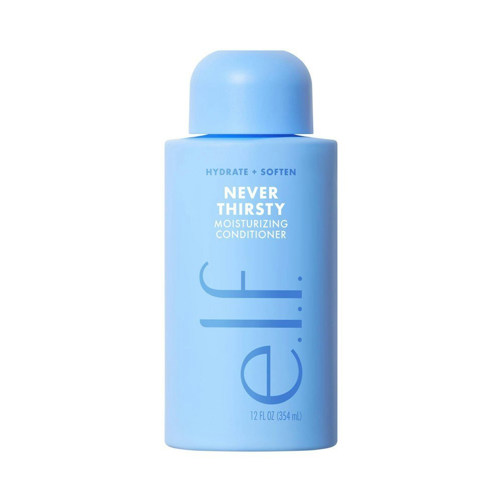 E.l.f. Hair Never Thirsty Moisturizing Conditioner 12-oz.: $9 E.l.f. Hair Never Thirsty Moisturizing Conditioner 12-oz.: $9